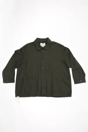 3013 Button Coach Jacket | Vine Green