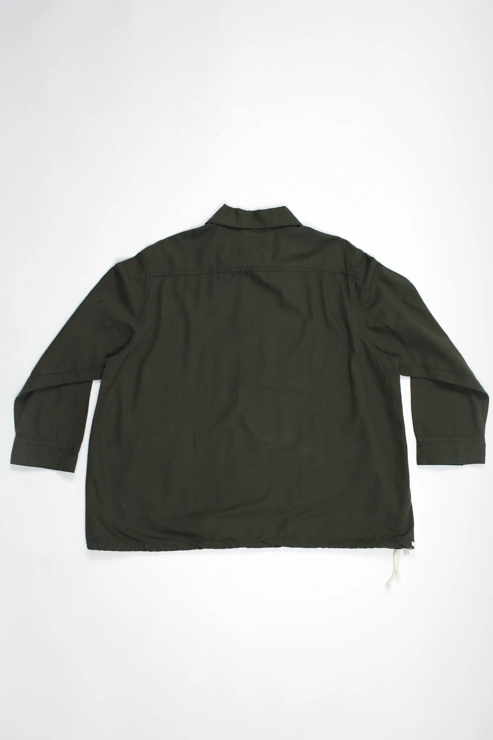 3013 Button Coach Jacket | Vine Green