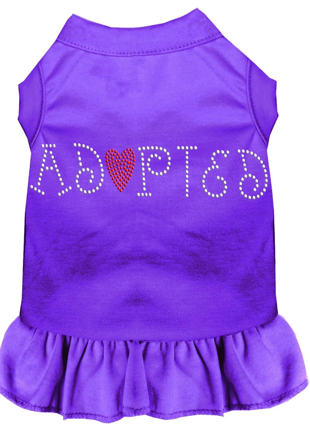 Adopted Rhinestone Dress Purple Xxl (18)