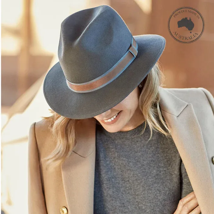 Ashford Fedora | Dark Grey