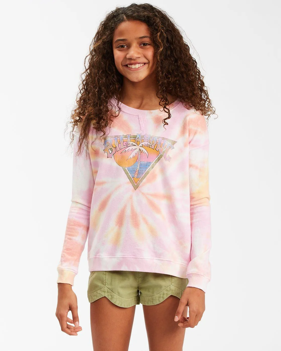 BILLABONG Making Waves Crewneck Girl's Multi