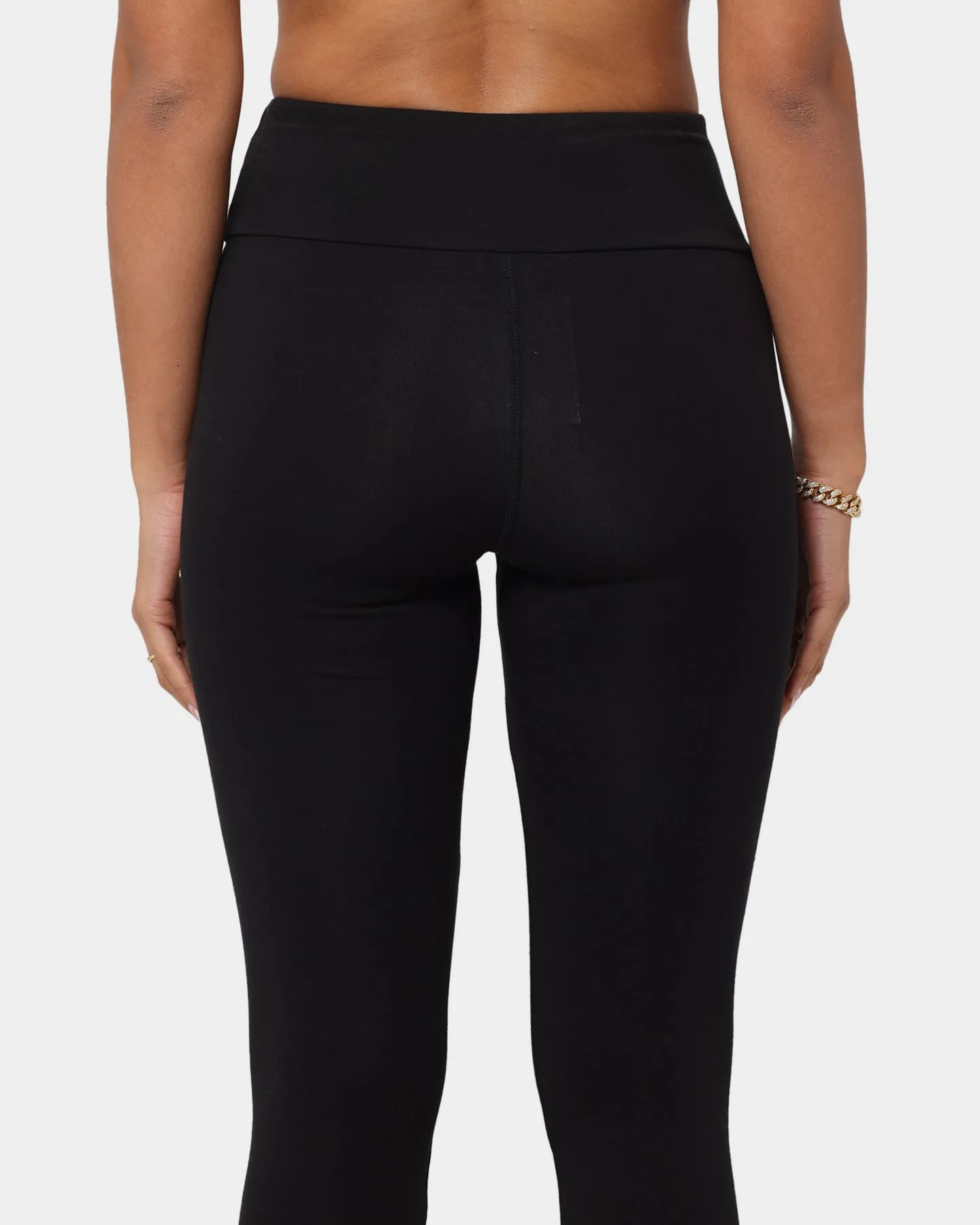 Champion Women's High Rise Leggings Black/Gold