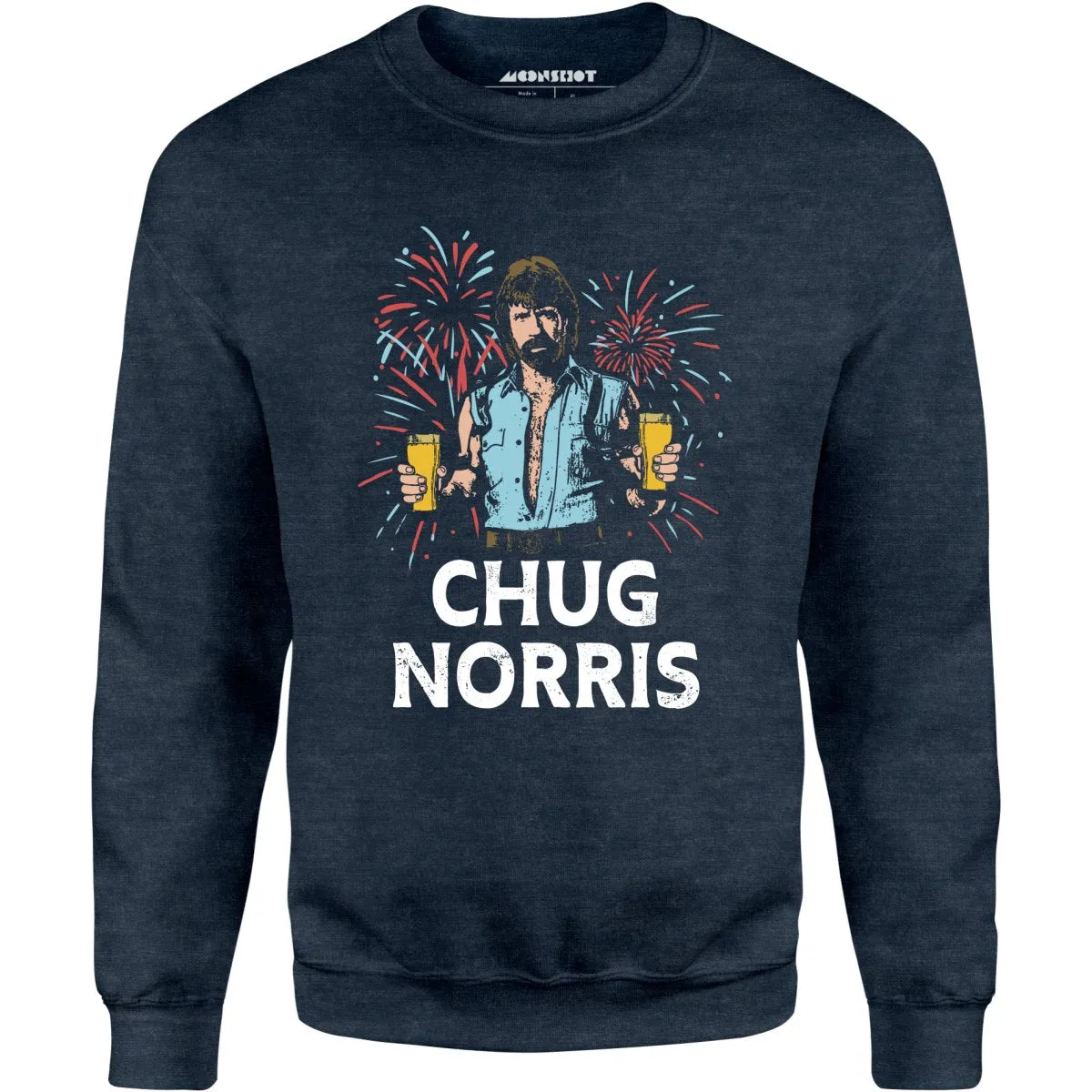 Chug Norris 4th of July - Unisex Sweatshirt