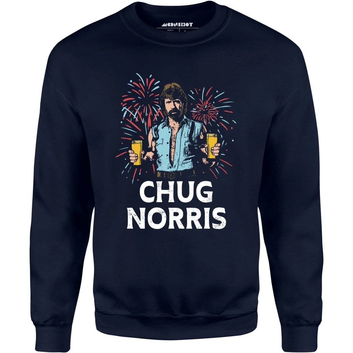 Chug Norris 4th of July - Unisex Sweatshirt