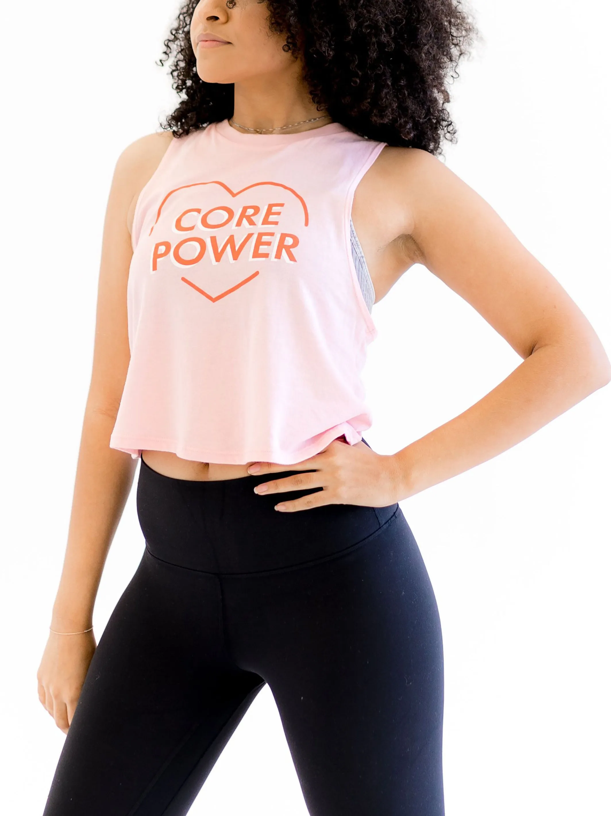 CorePower Neon Heart Tank