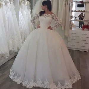 Elegant Ladies Custom Wedding Gown Bridal Dresses