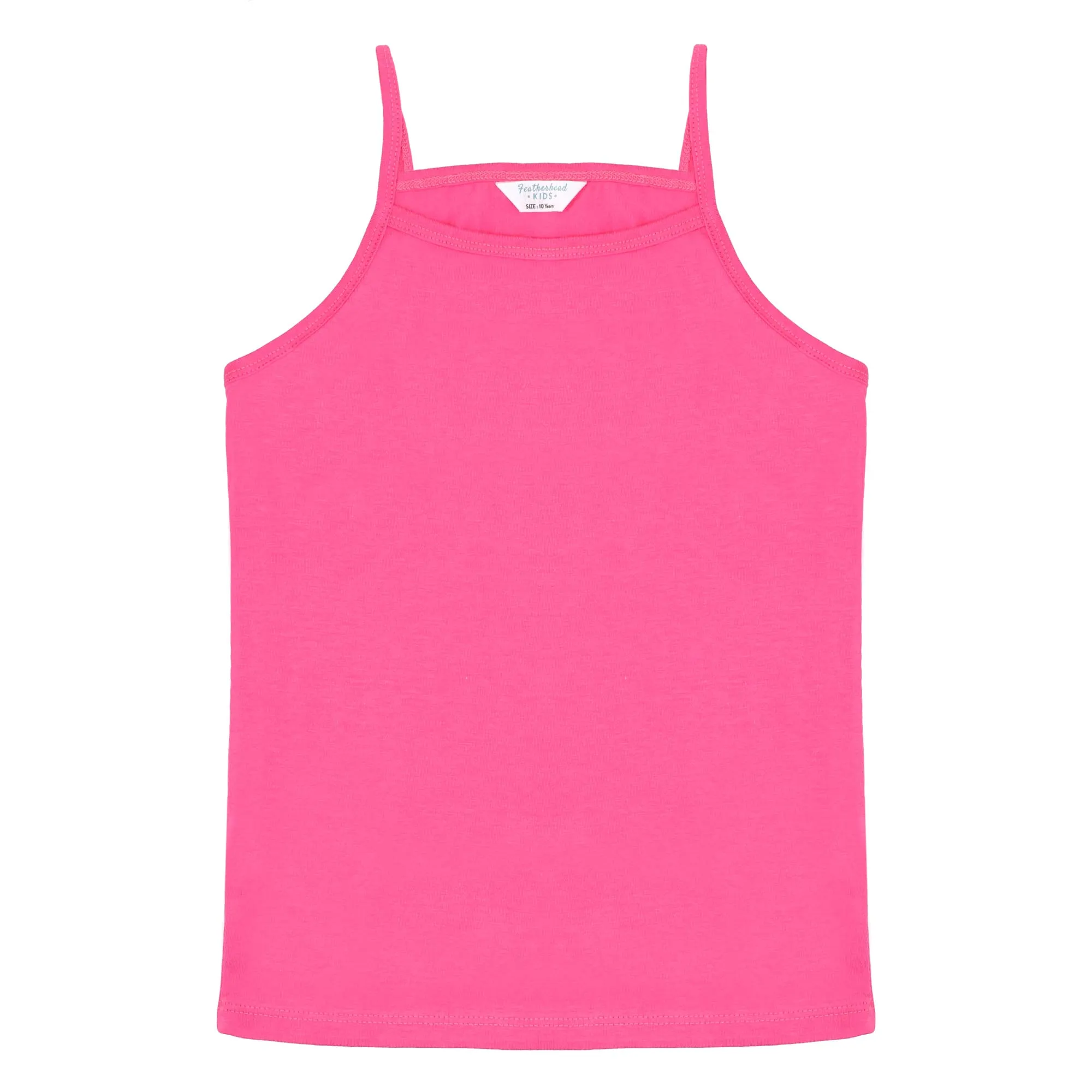 FG-9555 White, Azalea Pink, Lt. Melange 3PK Tank Tops