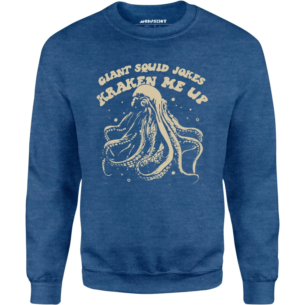 Giant Squid Jokes Kraken Me Up - Unisex Sweatshirt