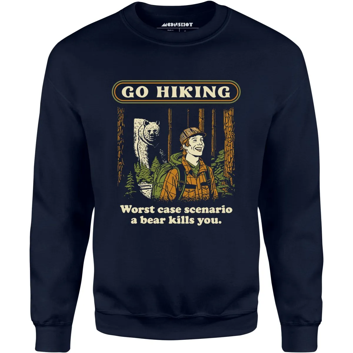 Go Hiking - Unisex Sweatshirt