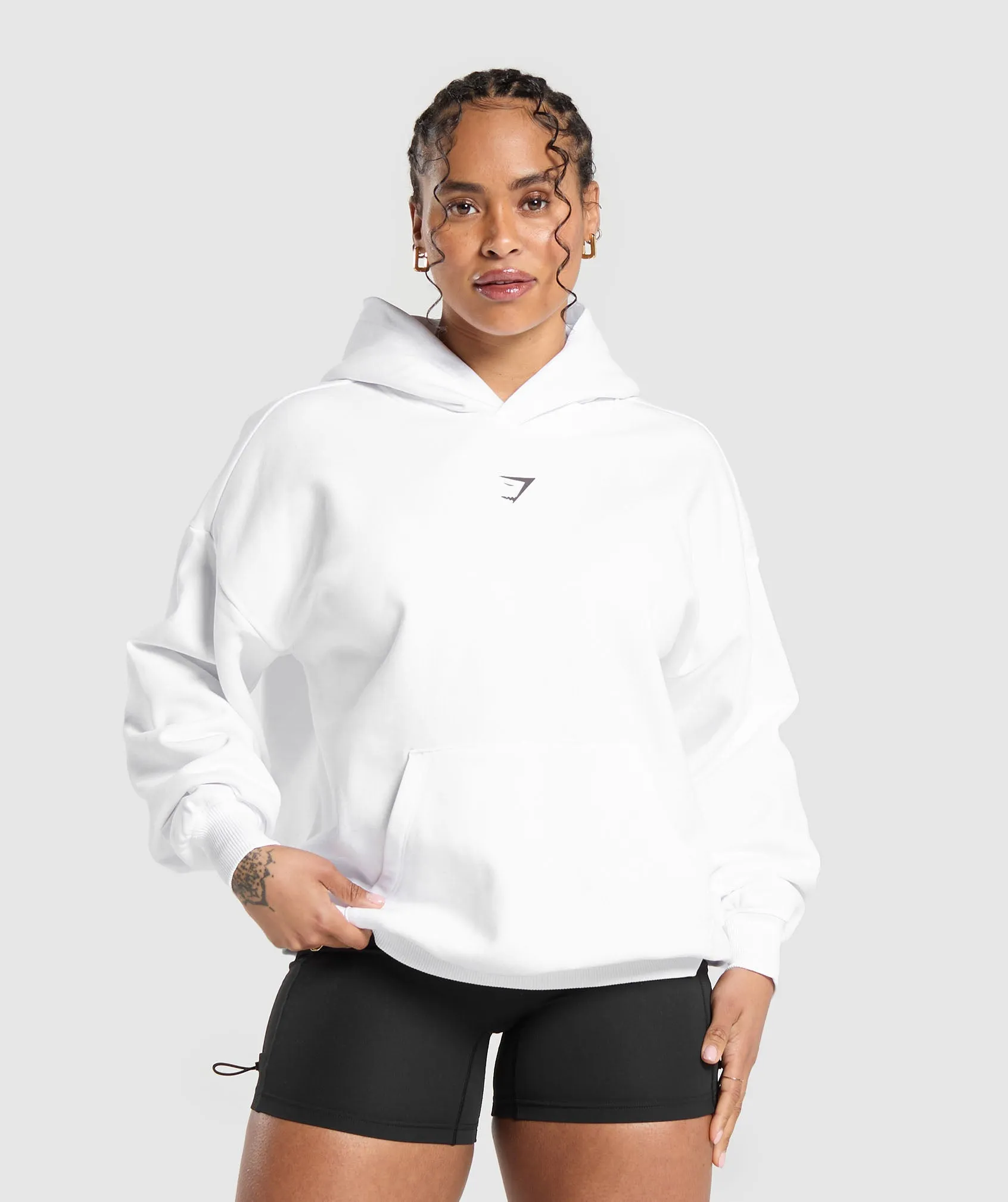 Gymshark GSLC Hoodie - White