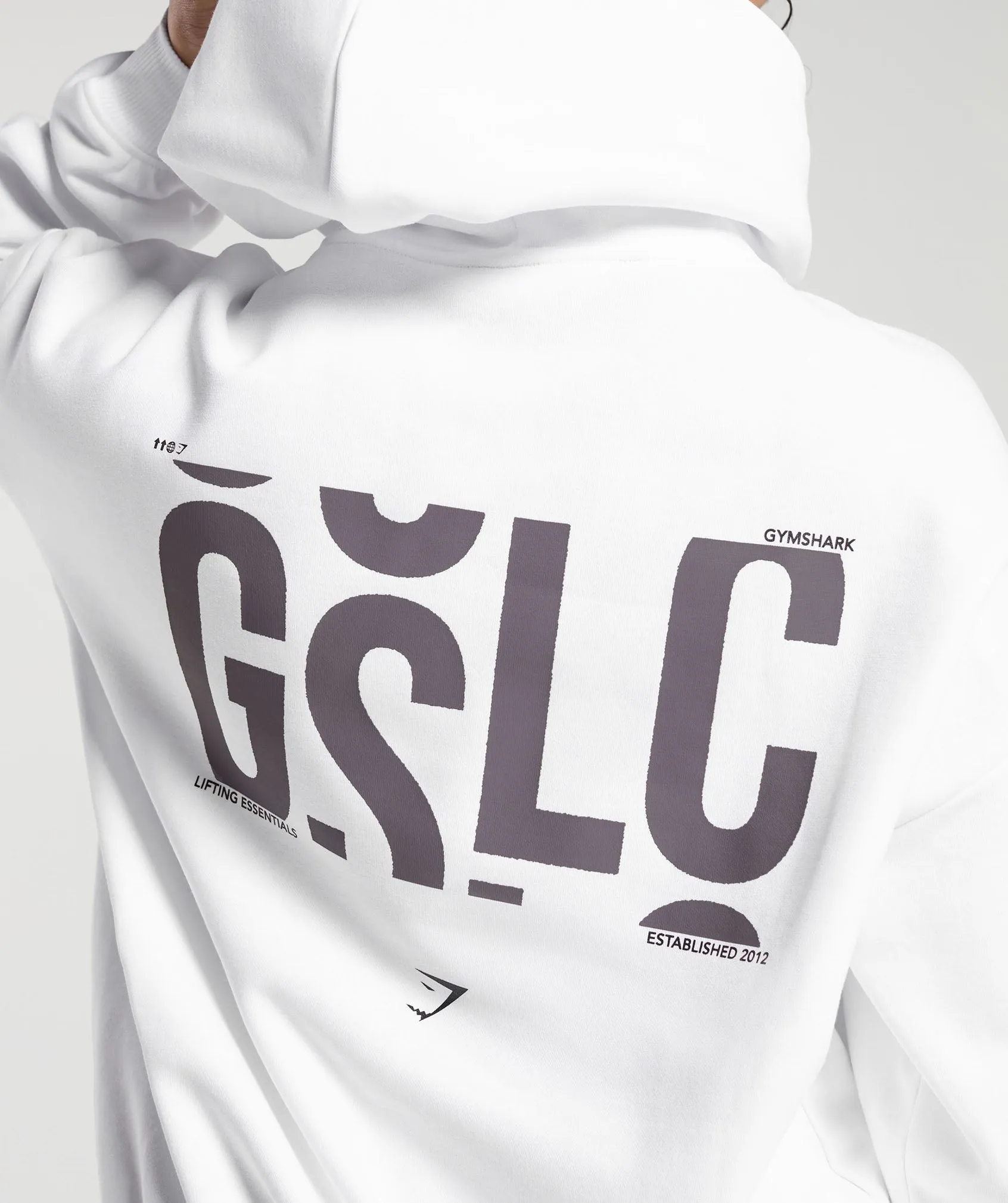 Gymshark GSLC Hoodie - White