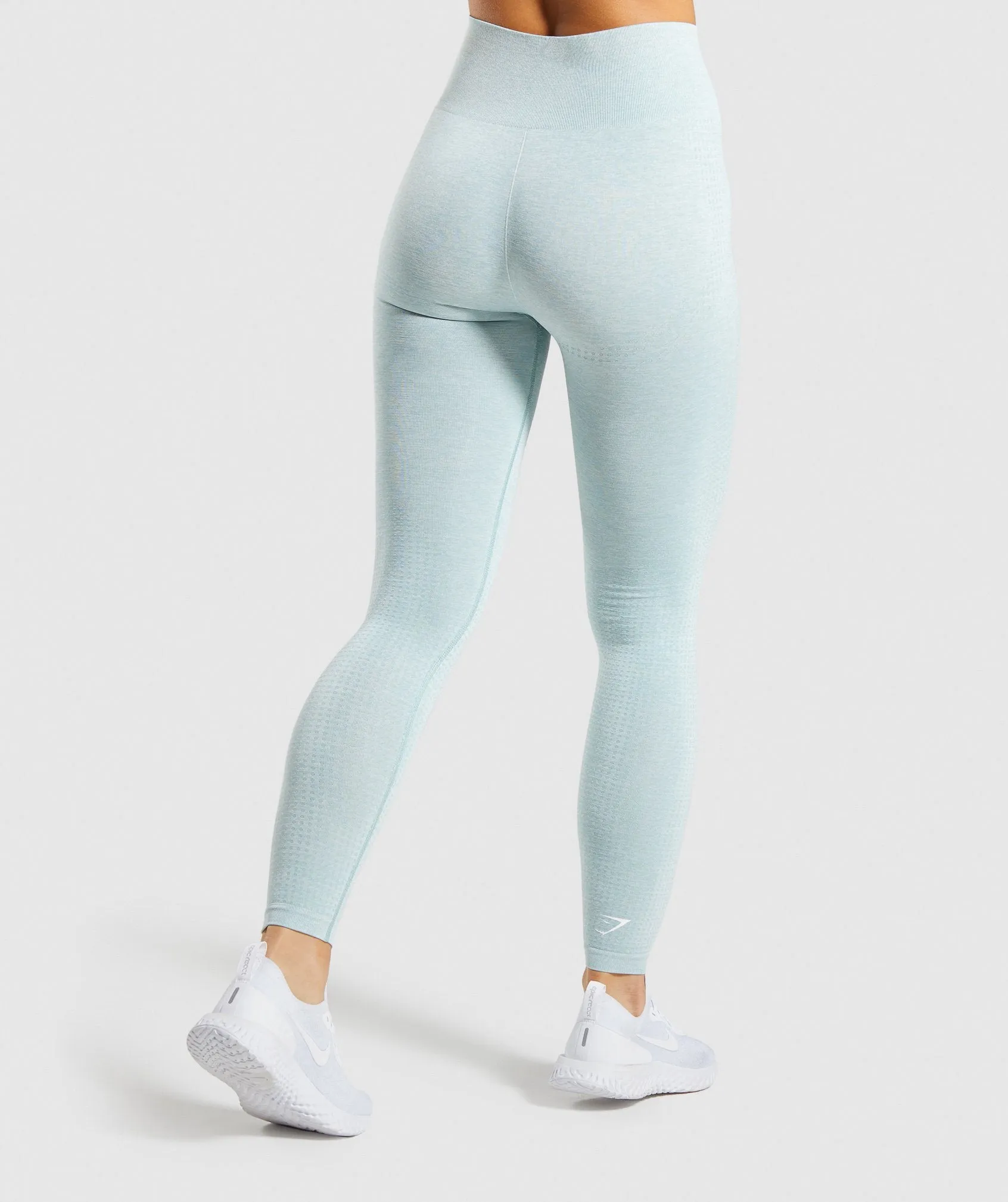 Gymshark Vital Seamless Leggings - Light Green Marl