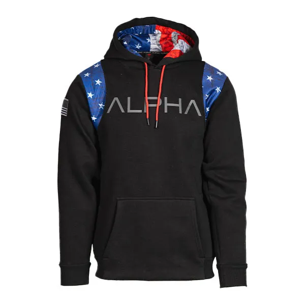 Honor Lined Hoodie | American Flag | AD