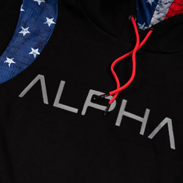 Honor Lined Hoodie | American Flag | AD