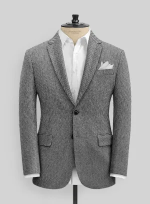 Italian Olfgi Boucle Wool Jacket