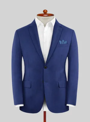 Italian Turna Cobalt Blue Flannel Jacket