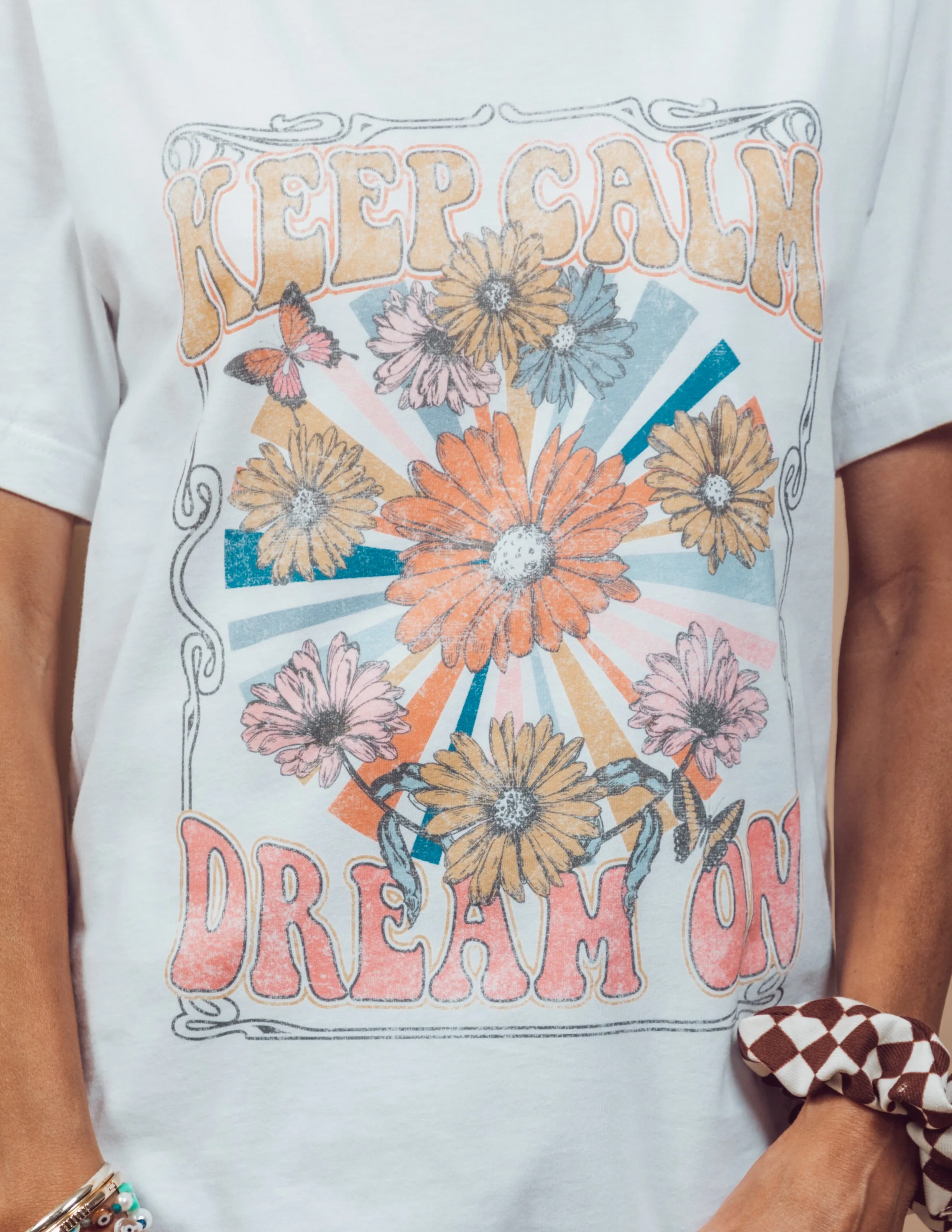 Keep Calm and Dream On Graphic Tee