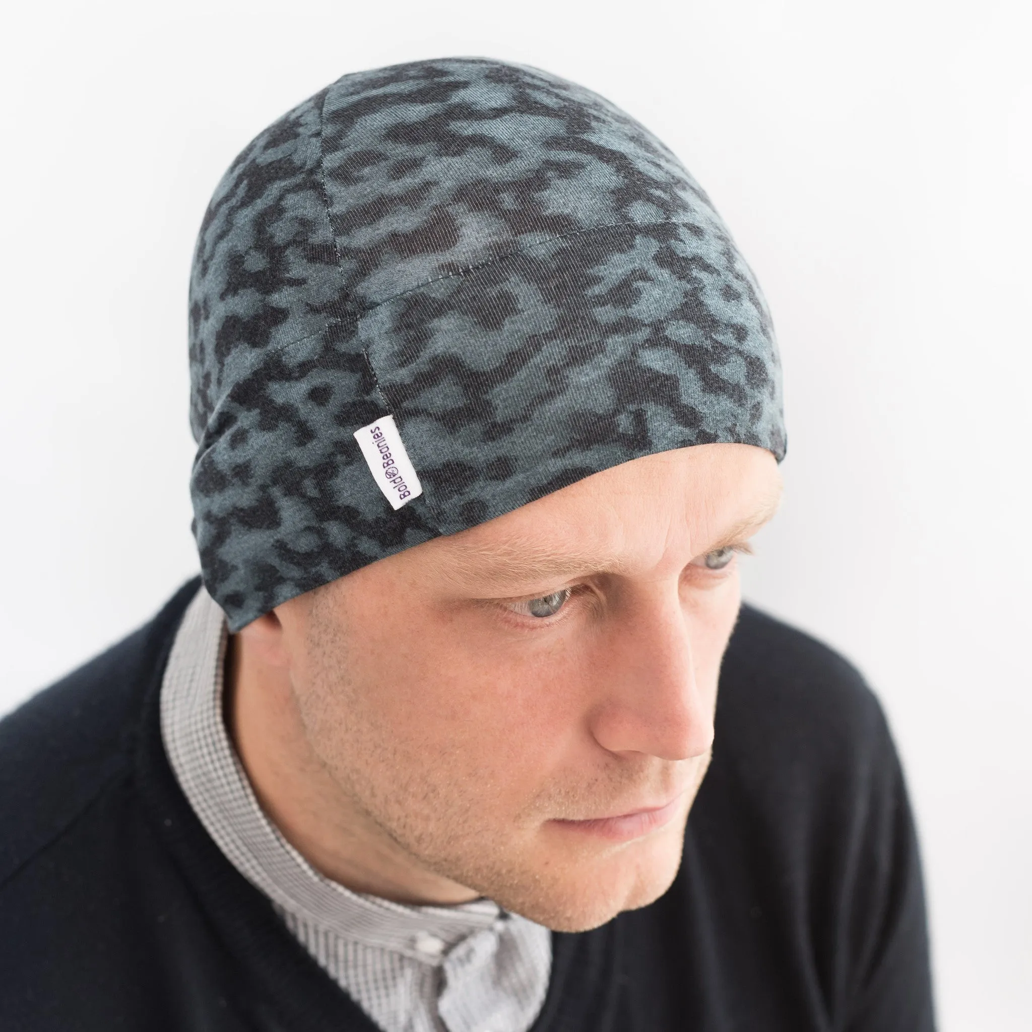 Liberty Dave Mens Bold Beanies Hat Blue