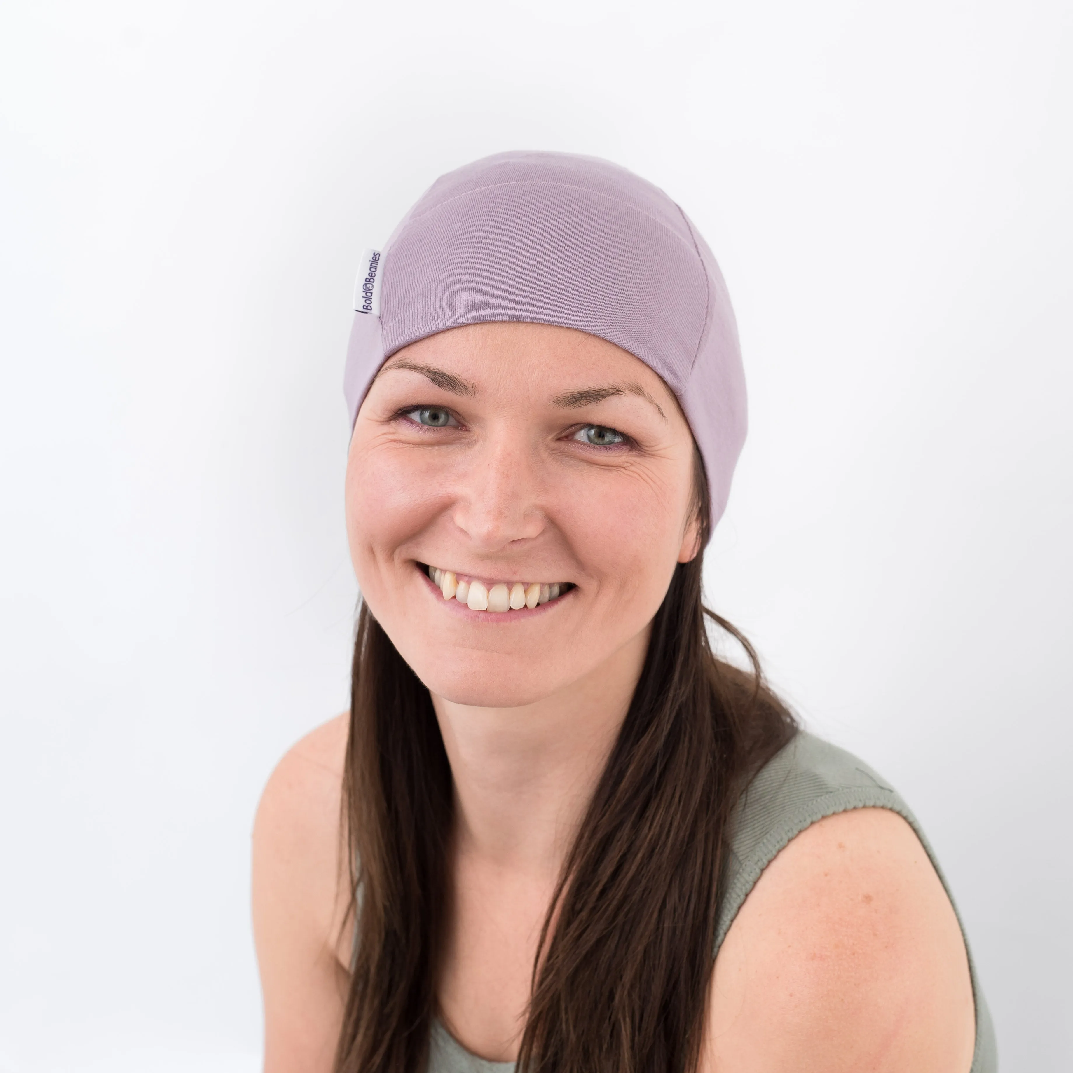 Lilac Cancer Cotton Beanie Hat