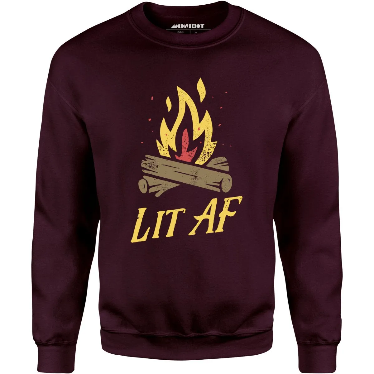 Lit AF Campfire - Unisex Sweatshirt