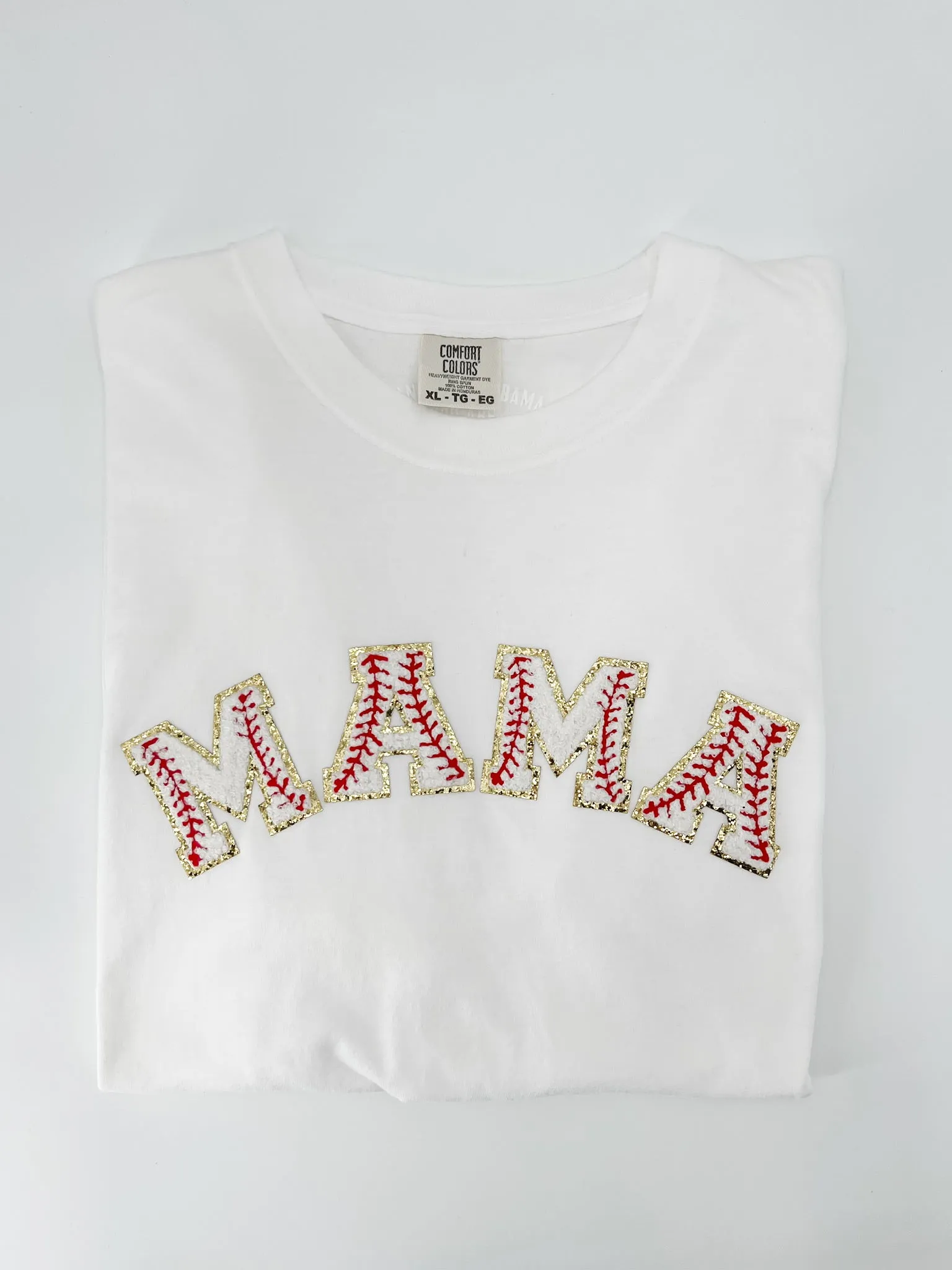 MAMA Baseball Patch Sweatshirt/Tshirt