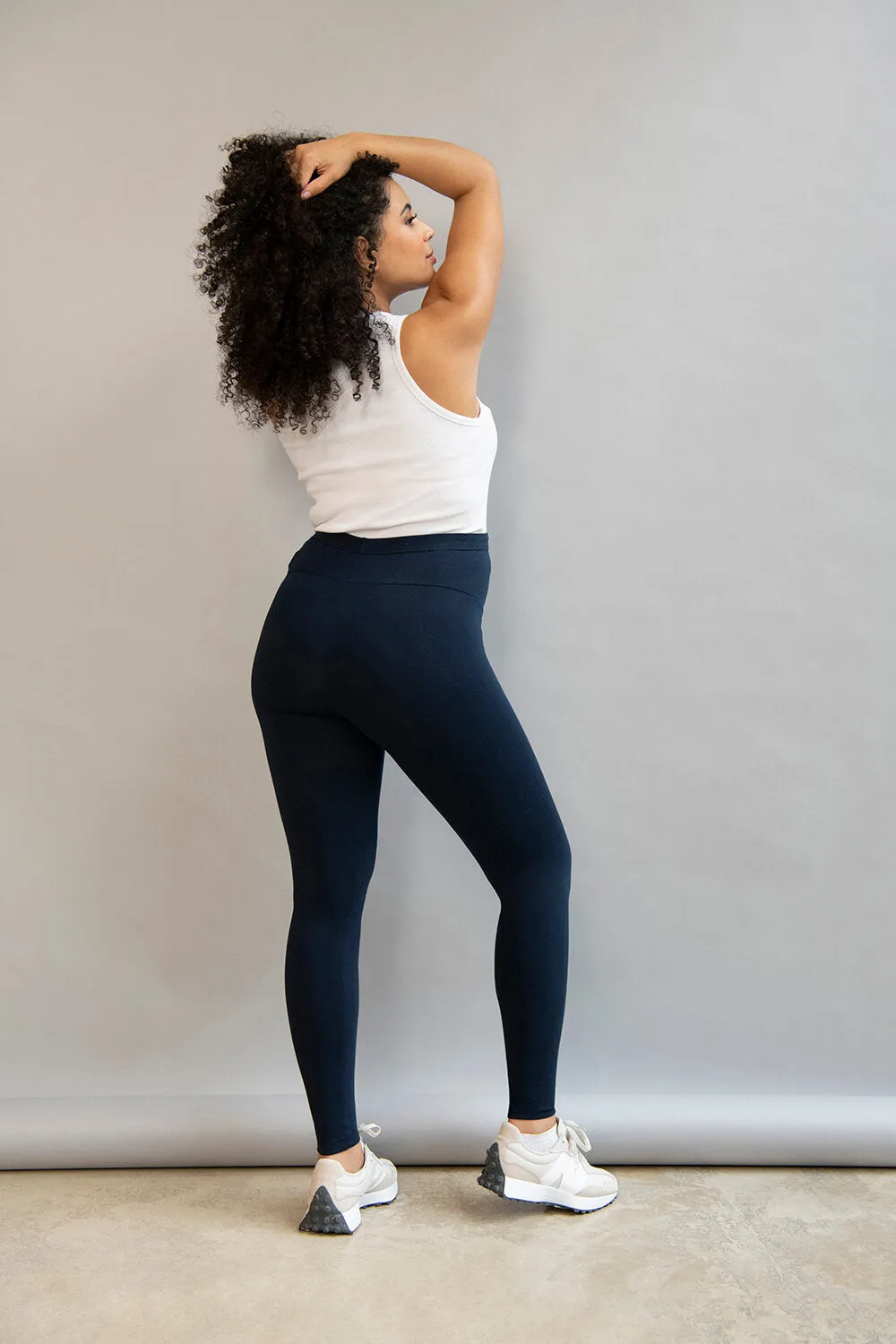 Maternity Everyday Leggings - Navy Blue