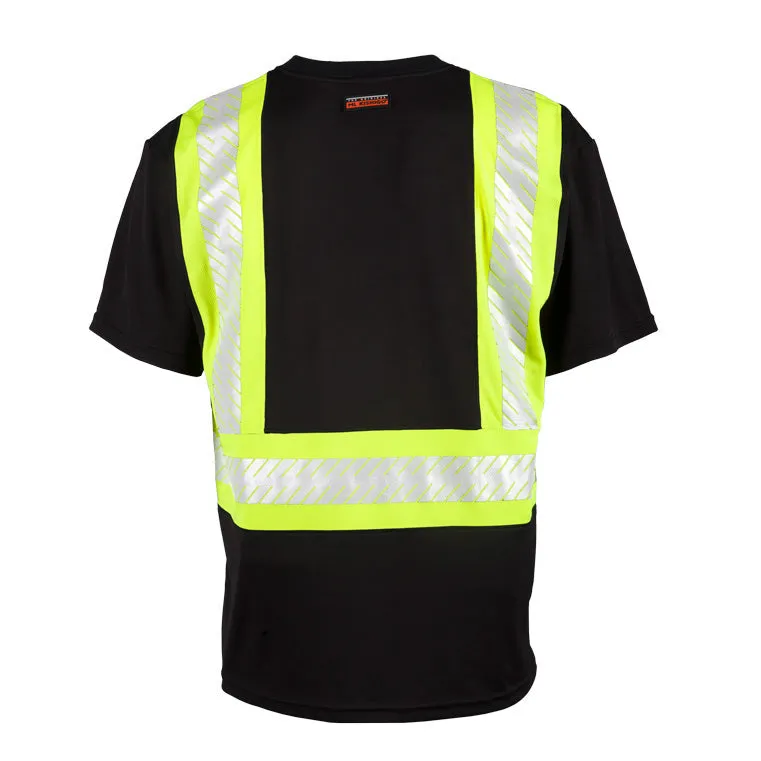 ML Kishigo Men's Enhanced Visibility Contrast T-Shirt