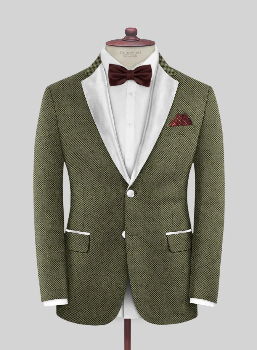 Napolean Limeade Green Wool Tuxedo Jacket