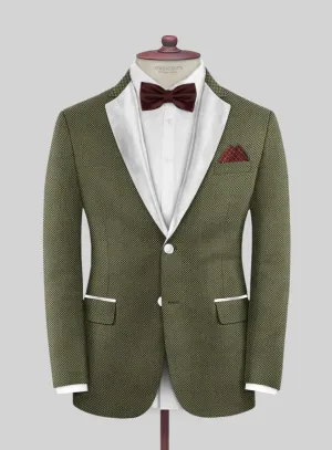 Napolean Limeade Green Wool Tuxedo Jacket