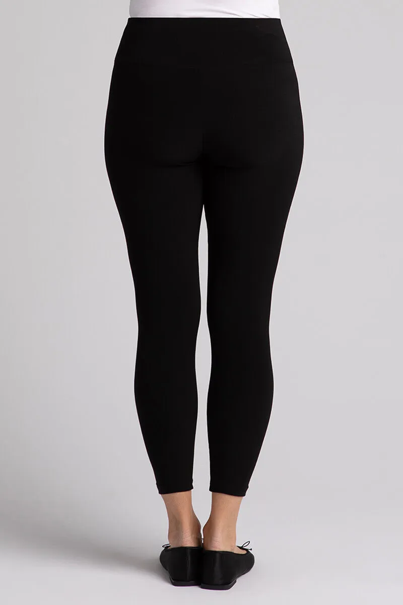 Nu Yoke Legging | Black