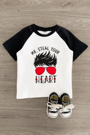 "Mr. Steal Your Heart" Short Sleeve Top