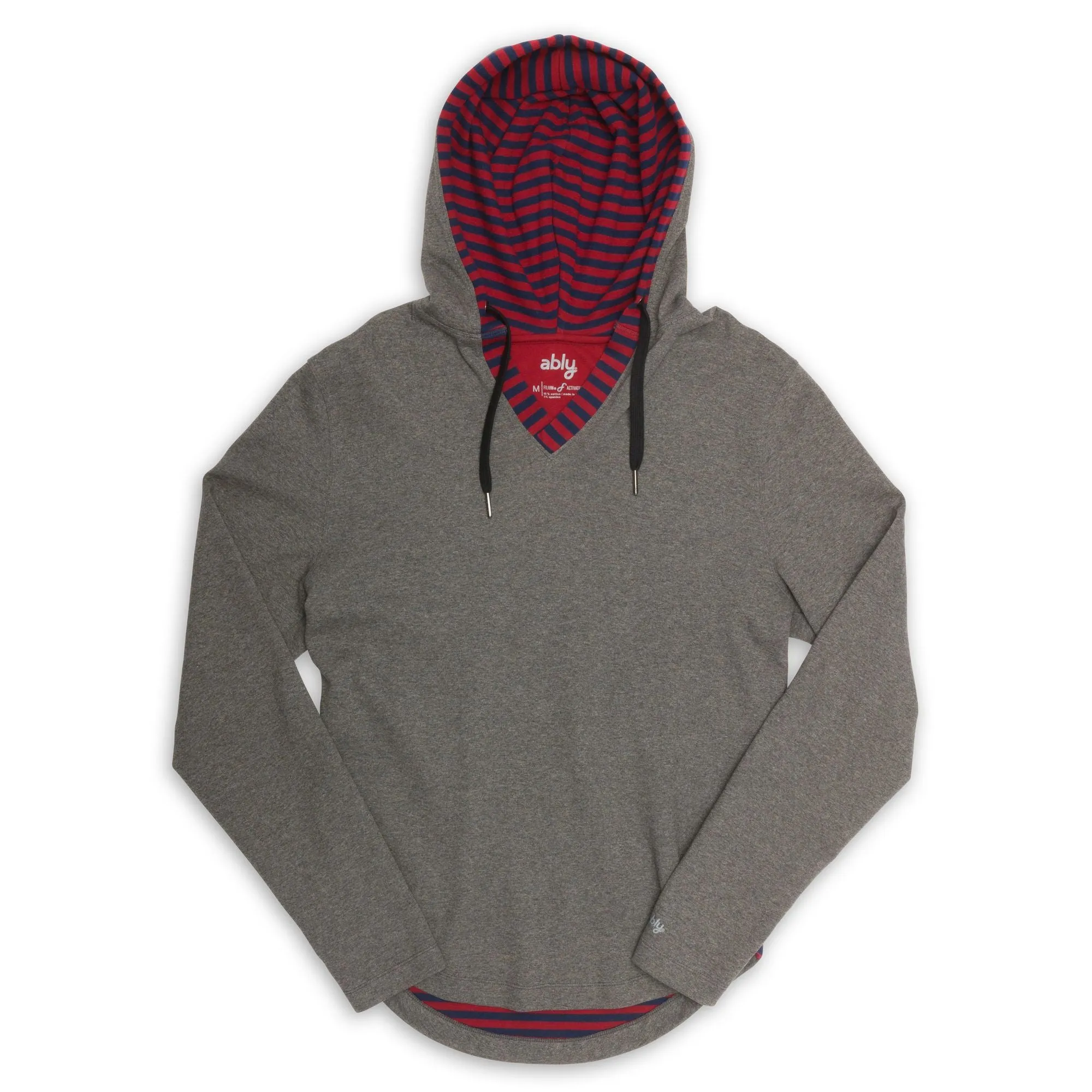 Rain | Men's Plated Knit Hooded Shirt