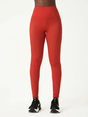 Row High Waisted Legging Red