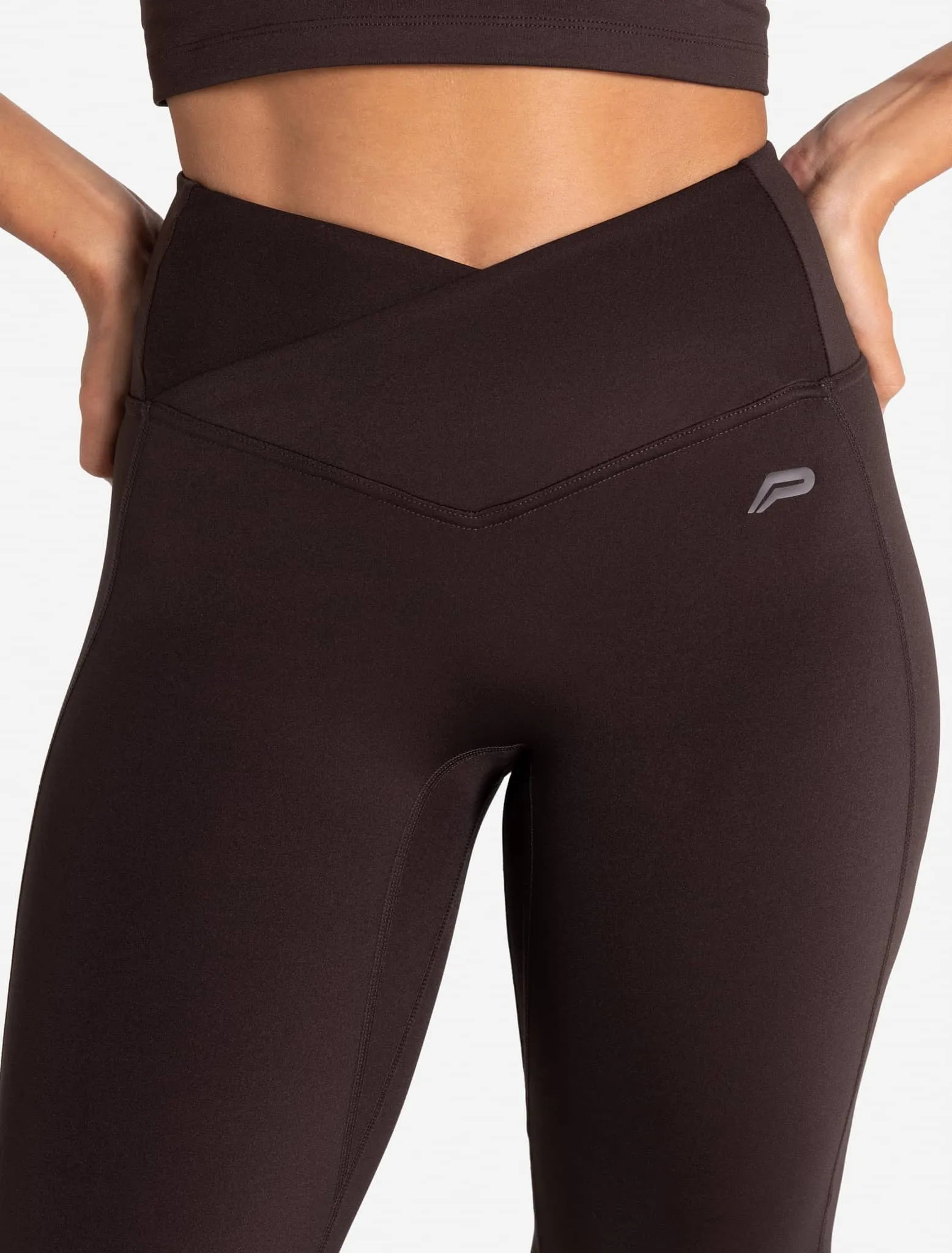 Sculpt Flared Leggings - Espresso