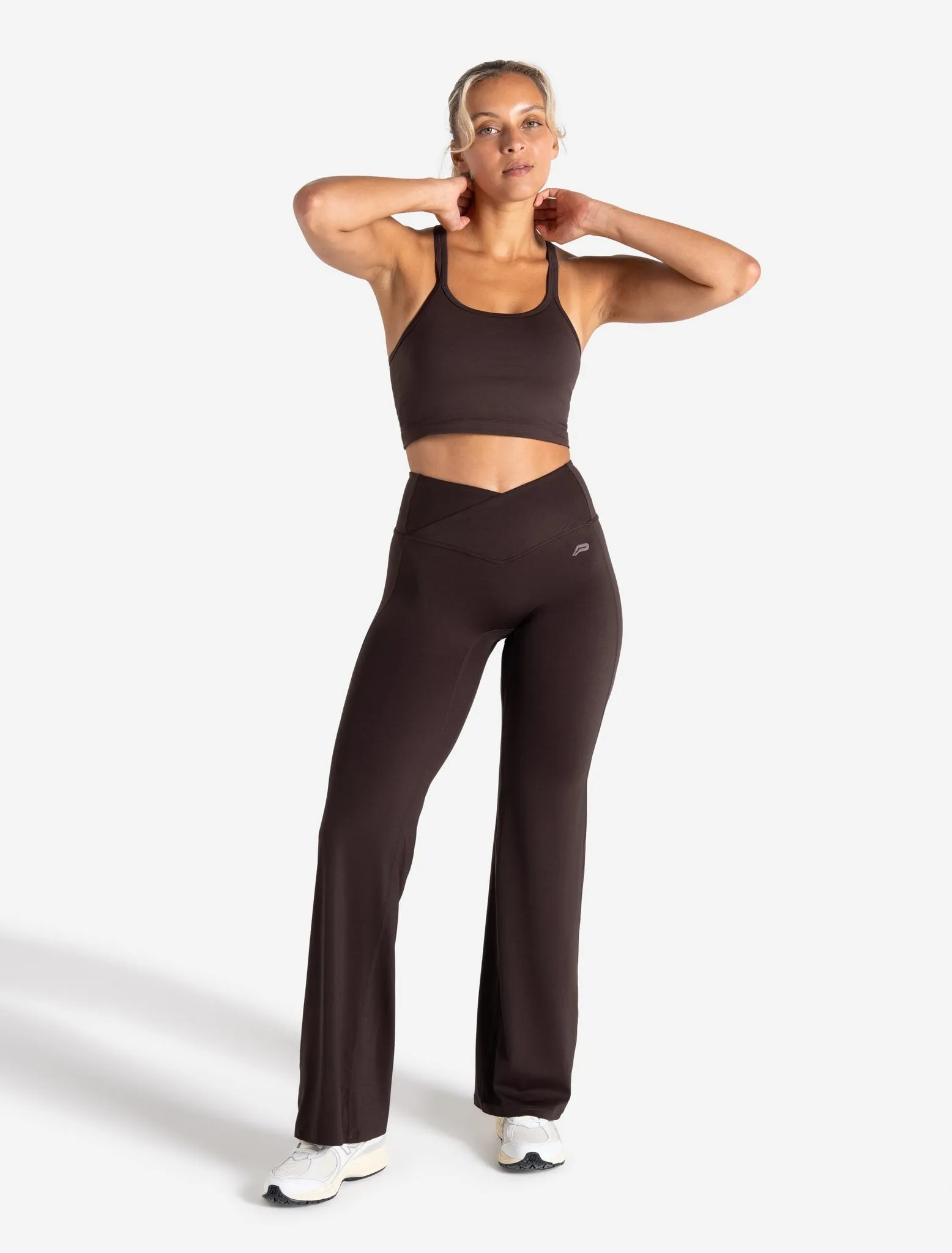 Sculpt Flared Leggings - Espresso