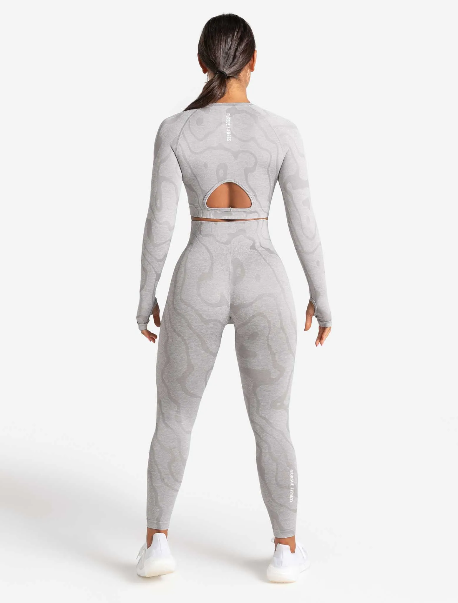 Sustainable Seamless Leggings - Cloud Grey