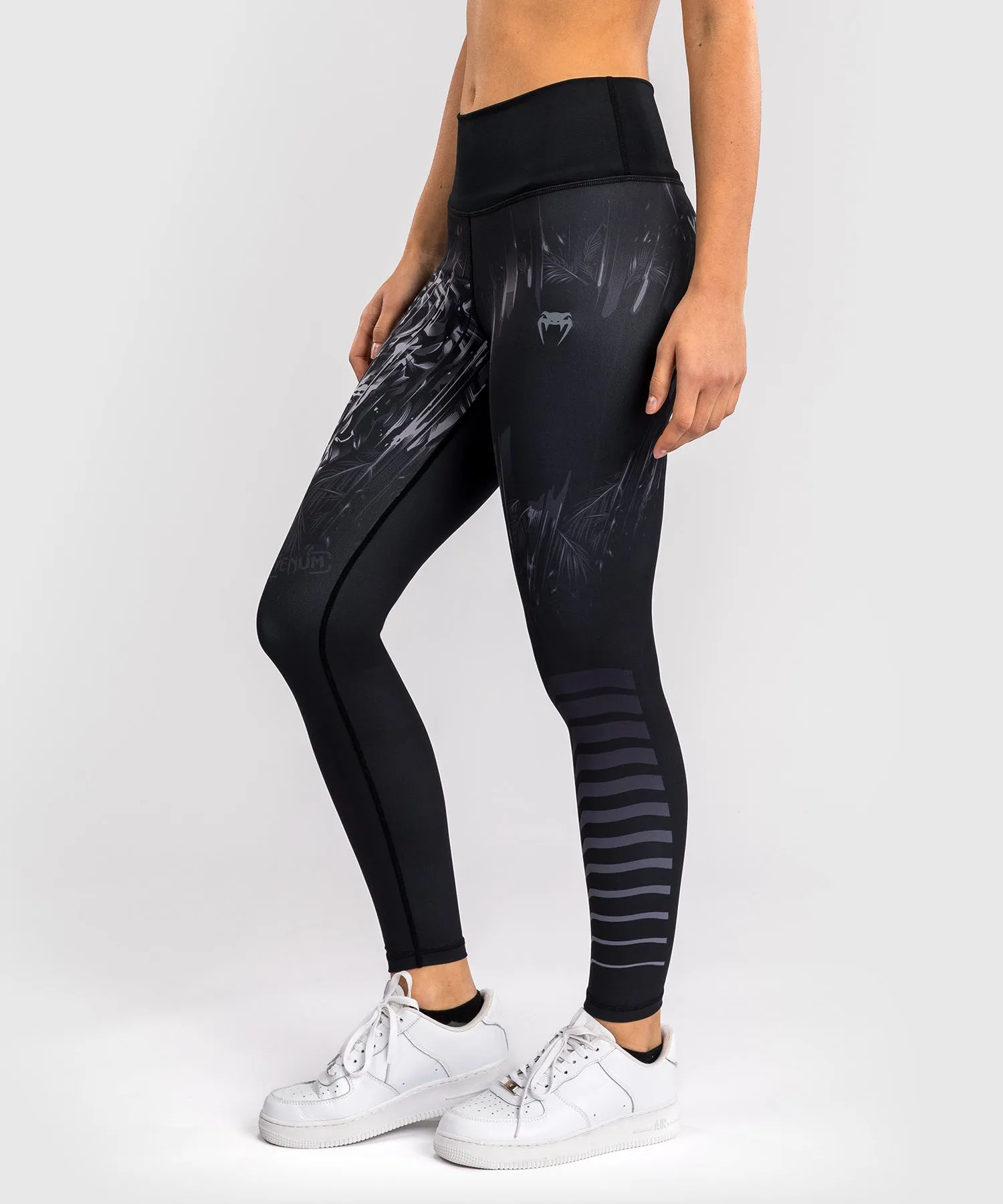 Venum Tiger Women's Leggings - Black/Silver